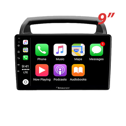 Nakamichi Wireless Apple Carplay Android auto solution compatible with Kia Grand Carnival 2006-2014
