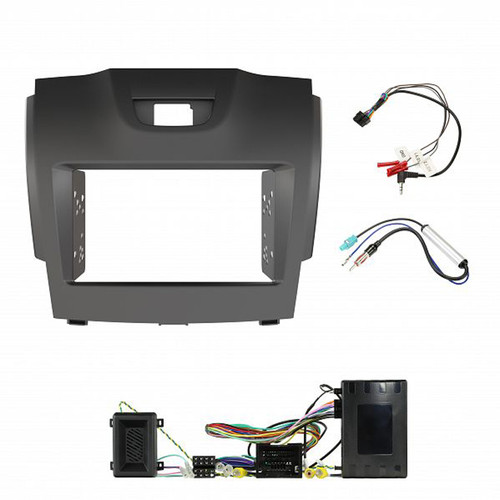 Aerpro FP8063GC Double Din Grey Install Kit for Holden Colorado (2014-2016)