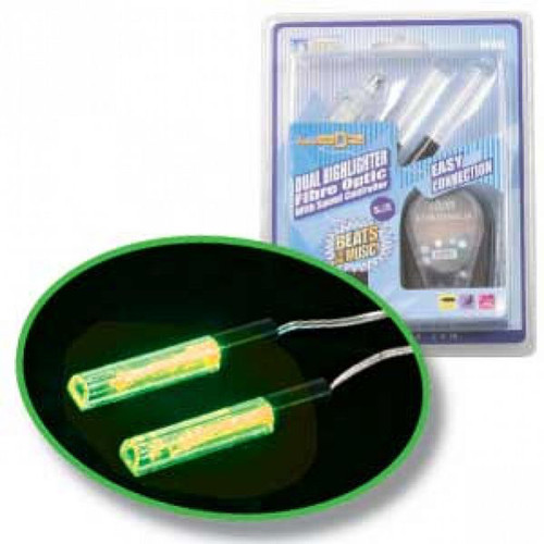 Aerpro EL8G Dual Fiber Optic Headlight Kit in Green