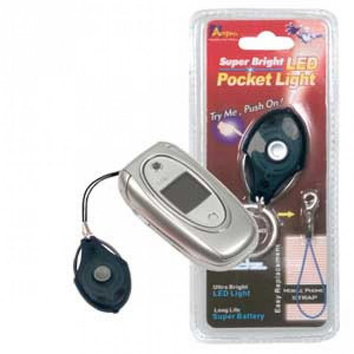 Aerpro ELK10BK Black Key Chain Pocket Light - Single Unit