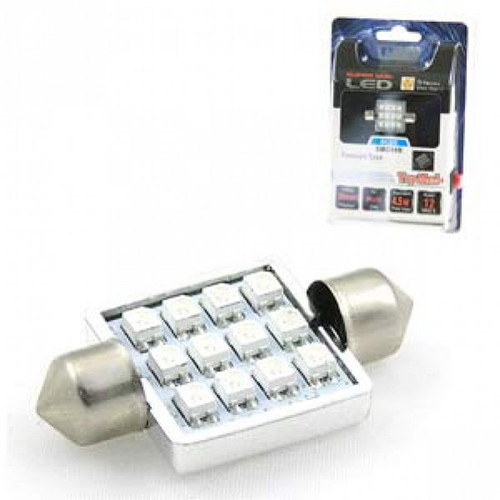 Aerpro SMD98B 12x SMD LED 36mm Festoon (Blue)