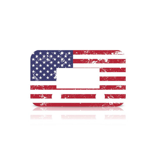 Ultimate9 EVC Faceplate: USA Flag - Grunge