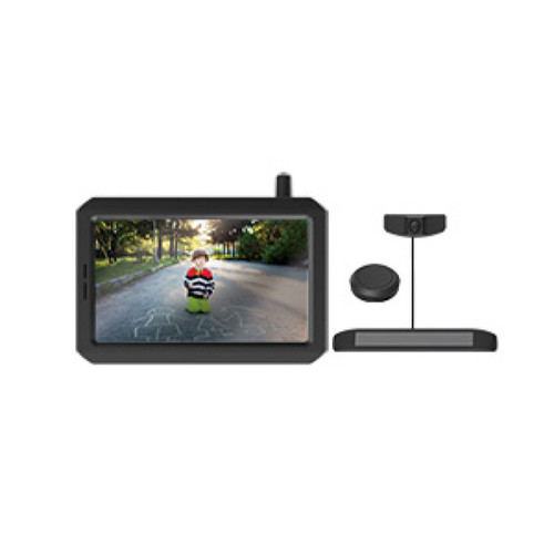 Parkmate RVK-50SW 5.0" Wireless Monitor with Solar Powered Wireless Rear Camera Transmission