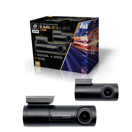 Autobacs EAGLE-i4.2K Ultra Vision 4K Wi-Fi GPS Dash Cam Autobacs EAGLE-i4.2K Ultra Vision 4K Wi-Fi GPS Dash Cam