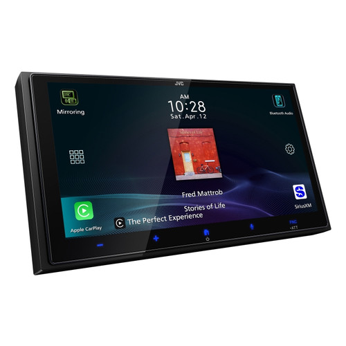 JVC KW-M795BW 6.92" HD Digital Media Receiver with Wireless Apple CarPlay & Android Auto JVC KW-M795BW 6.92" HD Digital Media Receiver with Wireless Apple CarPlay & Android Auto