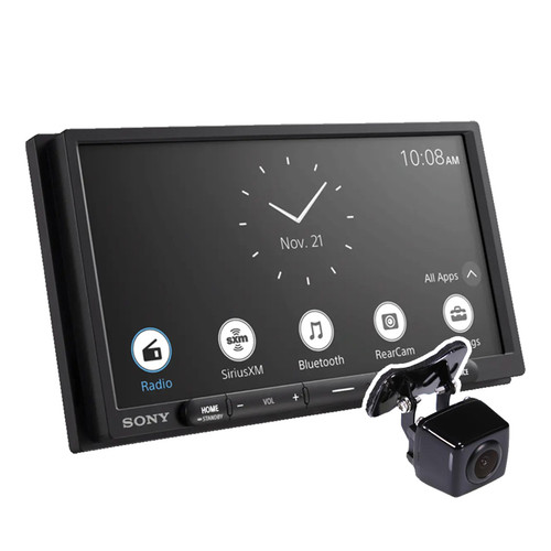 Sony XAV-AX3700 6.95" Apple CarPlay & iDatalink Maestro Compatible In-Car Audio System with LDAC Bluetooth & Reverse Camera