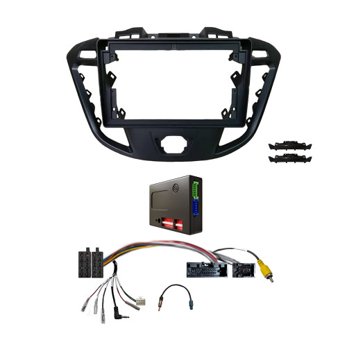 CAC F9FD5K 9 Inch Fascia Kit Compatible with Ford Transit 2013-2017 Custom