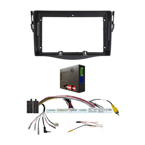CAC F9TY65K2 9 Inch Fascia Kit Compatible with Toyota Rav 4 2006-2012 Dash 2 Dash 3 Dash 4