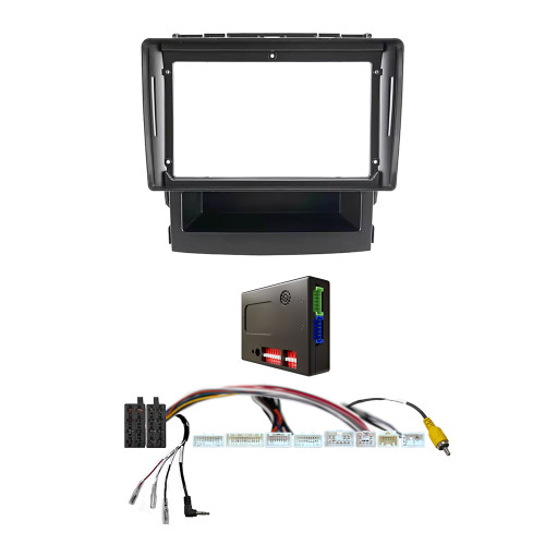 CAC F9SR5K1 9 Inch Fascia Kit Compatible with Subaru Forester Impreza XV 2017+ Standard System & Factory Rear Camera