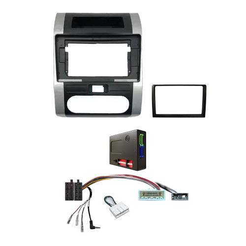 CAC FXNS23K1 9 Inch Fascia Kit Compatible with Nissan X-Trail 2007-2013 Dash 1 Dash 2 Dash 3