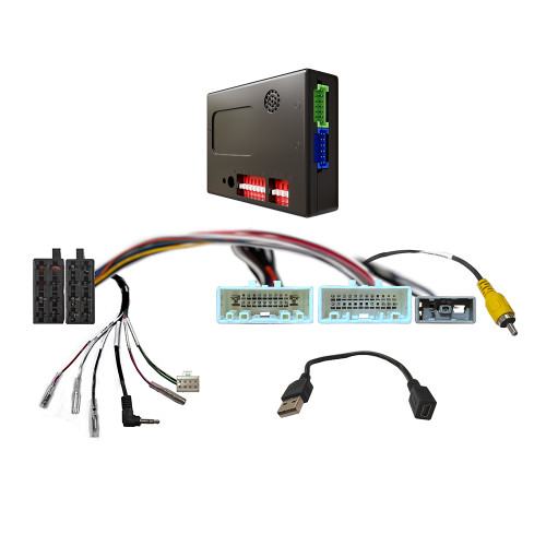 CAC HNS3K harness Compatible with Nissan Includes SWC, Factory 360 Camera Retention, USB, Antenna