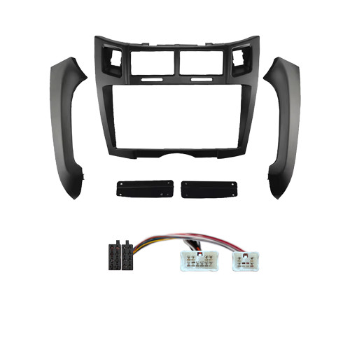 CAC F9TY73K1 9 Inch Fascia Kit Compatible with Toyota Yaris 2005-2011 Dash 1 No SWC