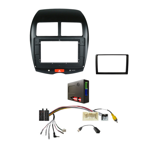 CAC FXMT2K2 9 Inch Fascia Kit Compatible with Mitsubishi ASX Peugeot 4008