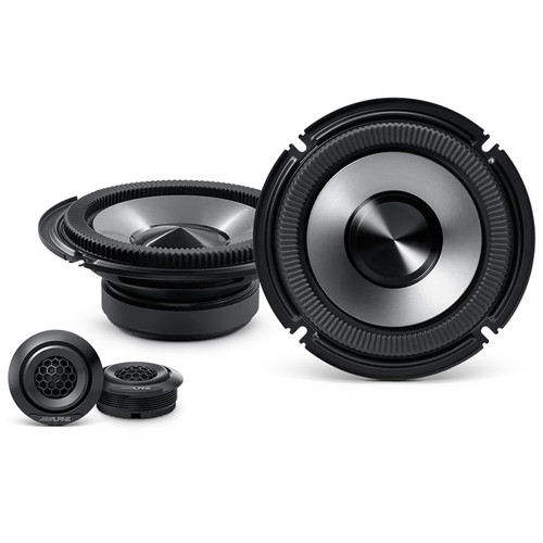Alpine BassRev BRV-S65C 6.5″ 2-Way Component Speakers