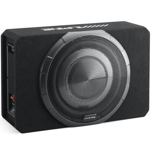 Alpine BassRev PWV-SB12 12″ Slim-Line Powered Subwoofer