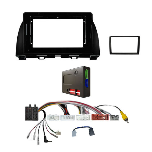 CAC FXMA22K2 9 Inch Fascia Kit Compatible with Mazda CX-5 2015-2017 Dash 1 2