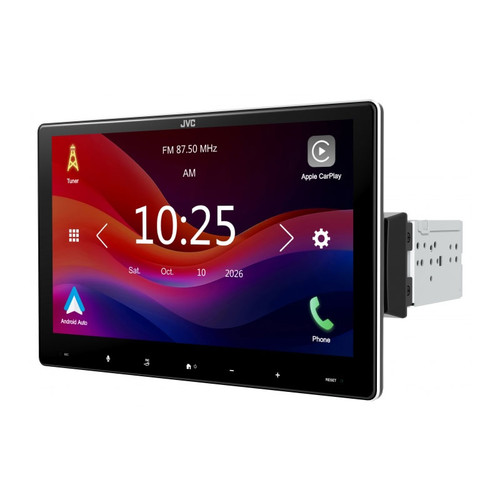 JVC KW-M8009F 9" Floating Screen Apple CarPlay & Android Auto Receiver
