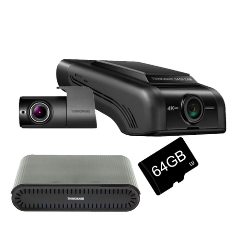 Thinkware U1000PLUS 4K UHD 64GB Dual Dash camera with IVOLTMN