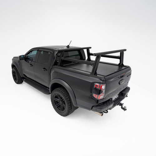 HSP Load Rack Pro Ladder Rack suits Next Gen Ranger/Raptor Fits Dual Cab Tub & Roll R Cover - Full set (Front & Rear Legs + Joiner Bar)