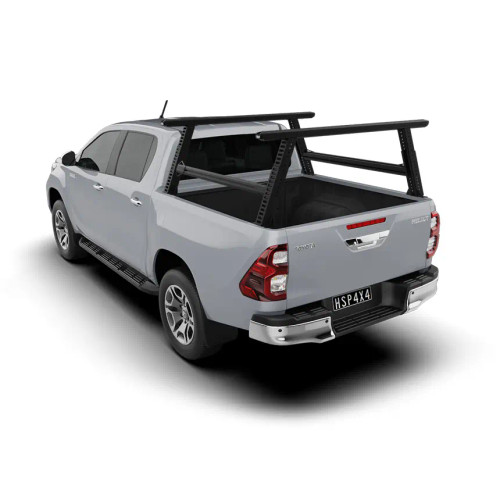 HSP Load Rack Pro Ladder Rack suits Toyota Hilux Revo 2015+ Fits Dual Cab Tub - Full set (Front & Rear Legs + Joiner Bar)
