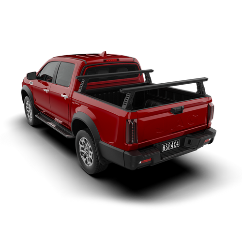 HSP Load Rack JNR Tub Rack suits JAC T9 2025+ Fits Dual Cab Direct To Tub - Full set (Front & Rear Legs)