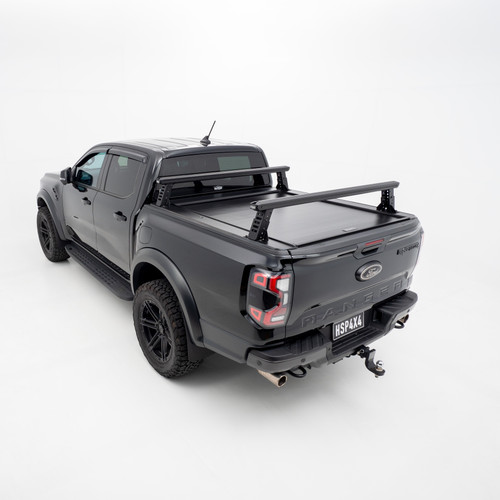HSP Load Rack JNR Tub Rack suits Next Gen Ranger/Raptor Fits Dual Cab Tub & Roll R Cover - Full set (Front & Rear Legs)