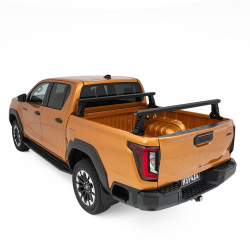 HSP Load Rack JNR Tub Rack suits Toyota Hilux 2026+ SR Fits Dual Cab Direct To Tub - Full set (Front & Rear Legs)