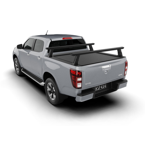 HSP Load Rack JNR Tub Rack suits Mazda BT-50 TF 2020+ Fits Dual Cab Roll R Cover - Full set (Front & Rear Legs)