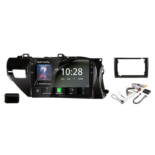 Kenwood 9 Inch Apple Carplay & Android Compatible with Toyota Toyota Hilux 2015-2020