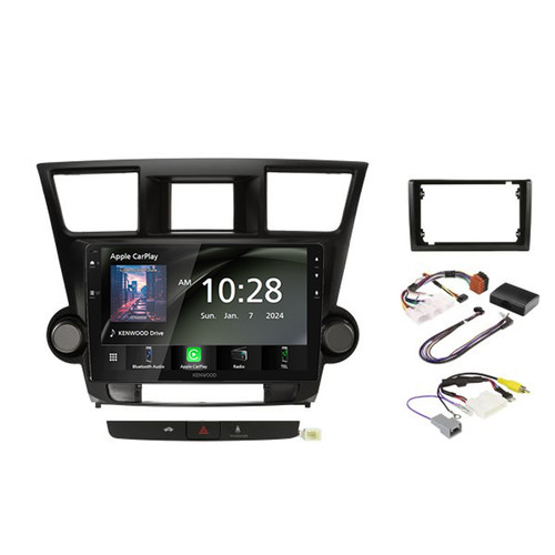 Kenwood 9 Inch Apple Carplay & Android Compatible with Toyota Kulger Grande 2007-2013
