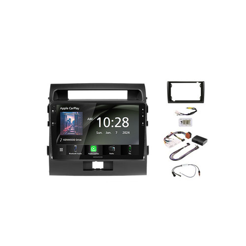 Kenwood 9 Inch Apple Carplay & Android Compatible with Toyota Landcruiser 200 2007-2011