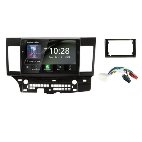 Kenwood 9 Inch Apple Carplay & Android Compatible with Mitsubishi Lancer 2007 -2013