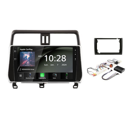 Kenwood 9 Inch Apple Carplay & Android Compatible with Toyota Prado GXL 2018-2020