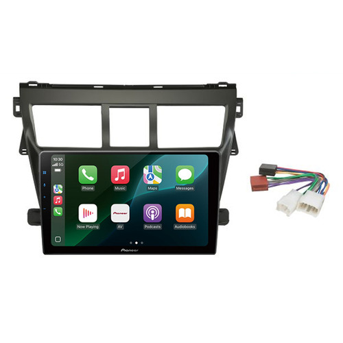 Pioneer 9 Inch Apple Carplay & Android Compatible with Toyota Yaris sedan 2005-2011