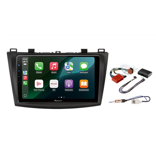 Pioneer 9 Inch Apple Carplay & Android Compatible with Mazda 3 2009-2013