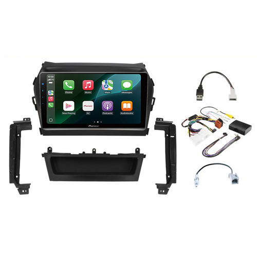 Pioneer 9 Inch Apple Carplay & Android Compatible with Hyundai Santa FE 2013-2018