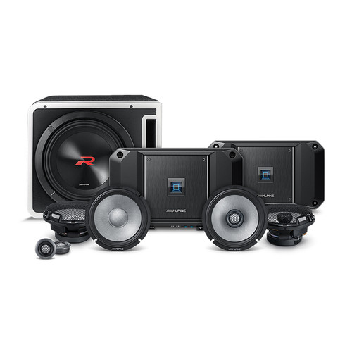 Alpine R-Series Complete 12" Sound System Package  PKG-R2-COMP-12