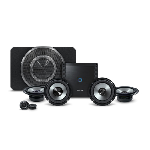 Alpine BassRev Complete 10" Subwoofer System Package  PKG-BRV-COMP-10