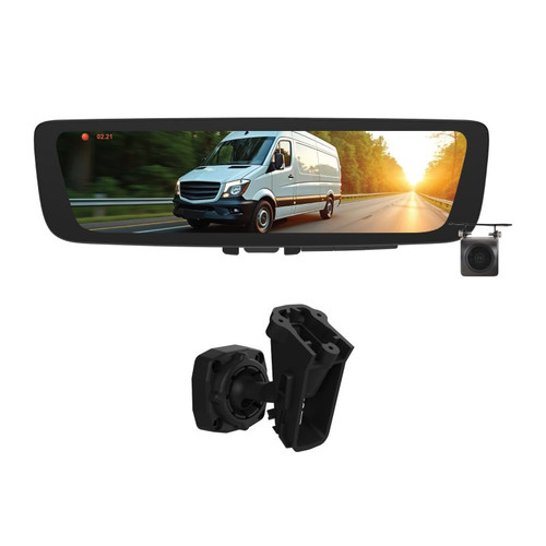 Aerpro AEM1RB58 9.6 Inch Digital E-Mirror & Rear DVR Camera Kit to Suit Ford Ranger PX2 PX3 RA & VW Amarok with Rain Sensor