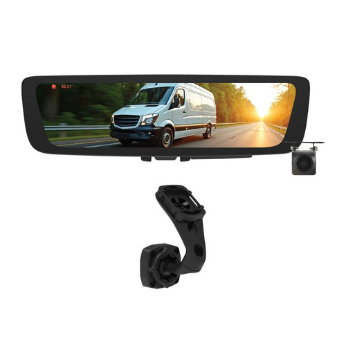 Aerpro AEM1RB7 9.6 Inch Digital E-Mirror & Rear DVR Camera Kit to Suit Hyundai iLoad