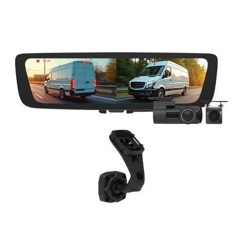 Aerpro AEM2RB7 9.6 Inch Digital E-Mirror & Front Rear DVR Camera Kit to Suit Hyundai iLoad