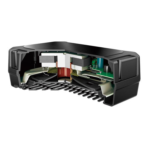 Pioneer TS-WX400DA compact active subwoofer internal amplifier view