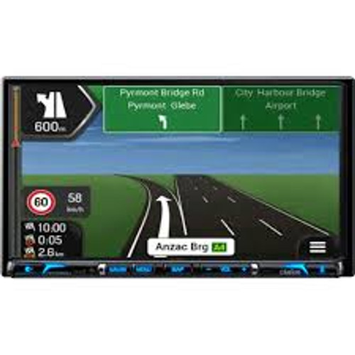 *EX DEMO* NO NAV CARD* Clarion NX706AU 7 inch multimedia unit with Built in Nav and Bluetooth