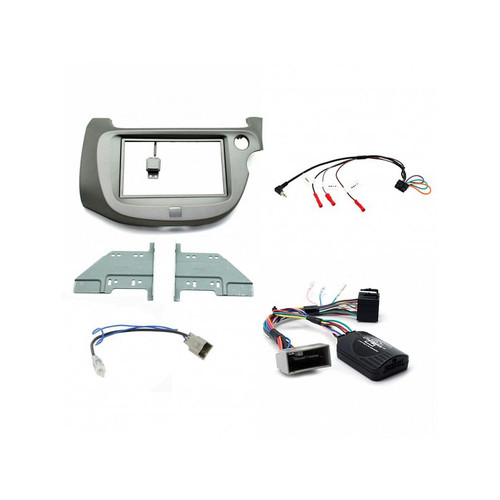 Aerpro FP8075K Double din grey install kit to suit Honda Jazz GE