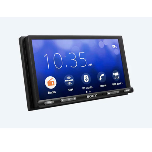 sony xavax5500 6 95 17 6 cm bluetooth media receiver with carplay android auto
