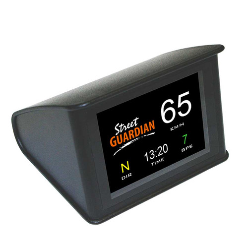 Street Guardian SGGPSAD3 GPS Auxiliary Display 4 X Speed Alert KM/H, MPH, Knots Display