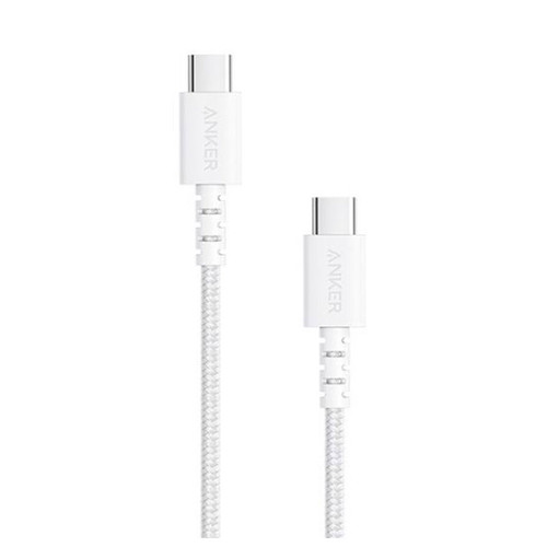 ANker A8033T21 PowerLine+ Select 1.8m USB-C to USB-C 2.0 White Nylon