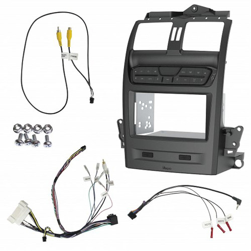 Aerpro FP9750GK Double Din Gunmetal Install kit to suit Ford Falcon BA-BF/ Territory SX/SY