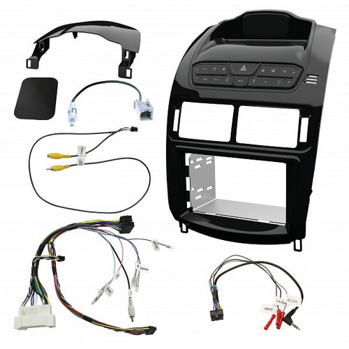 NEW FP9650PK Double Din Piano Black install kit to suit Ford falcon FG