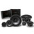 Alpine Status HDZ-653S - 6-1/2" 3-Way Slim-Fit Hi-Res Audio Component Speaker System